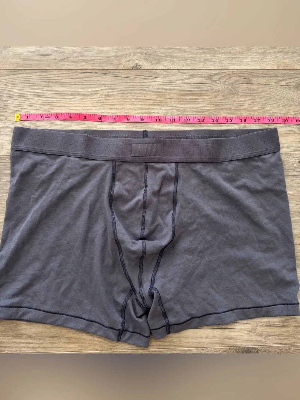 SKIMS Men's 3” Boxer Briefs in Blue sz 2XL
